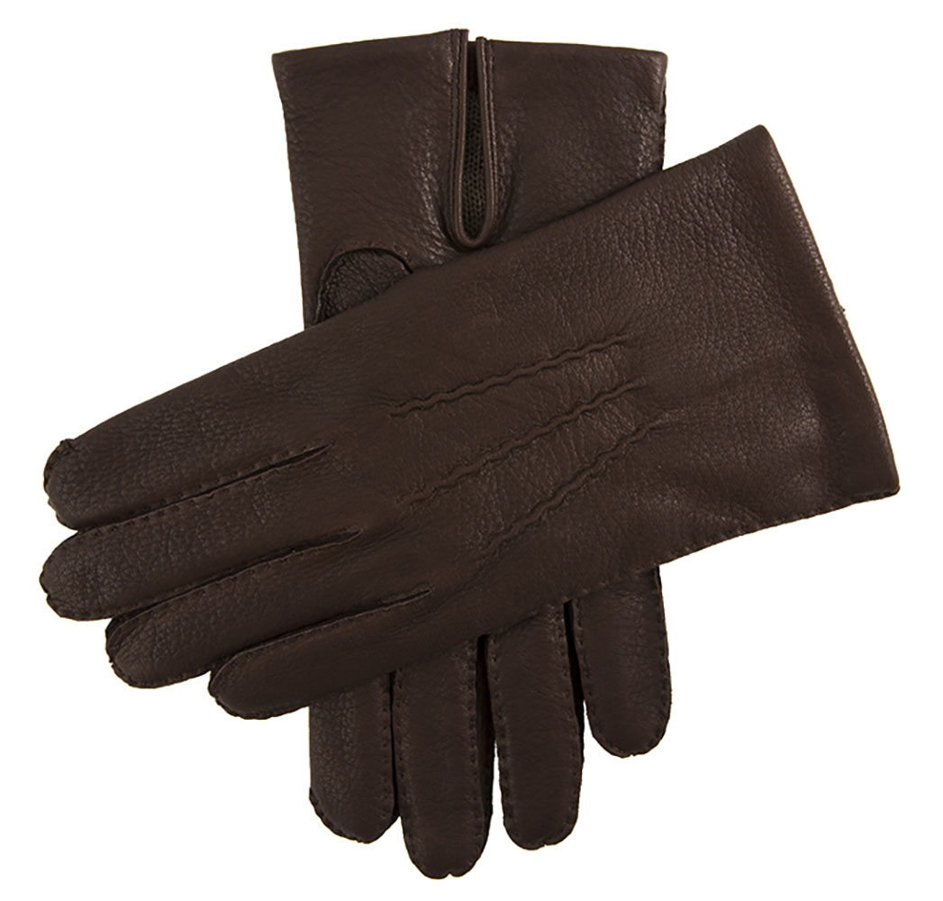 Dents - Cambridge Cashmere lined deerskin leather gloves
